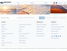 Tablet Screenshot of freedombranding.com